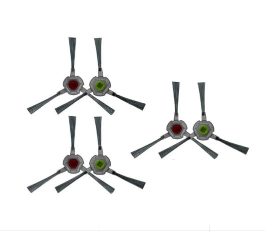 HASTHIP 6pcs Replacement Side Brushes for Ecovacs Robot Vacuum U2 Pro Robust Nylon Bristle Side Brushes Spare Side Brushes. HASTHIP 6pcs Replacement Side Brushes for Ecovacs Robot Vacuum U2 Pro Robust Nylon Bristle Side Brushes Spare Side Brushes.